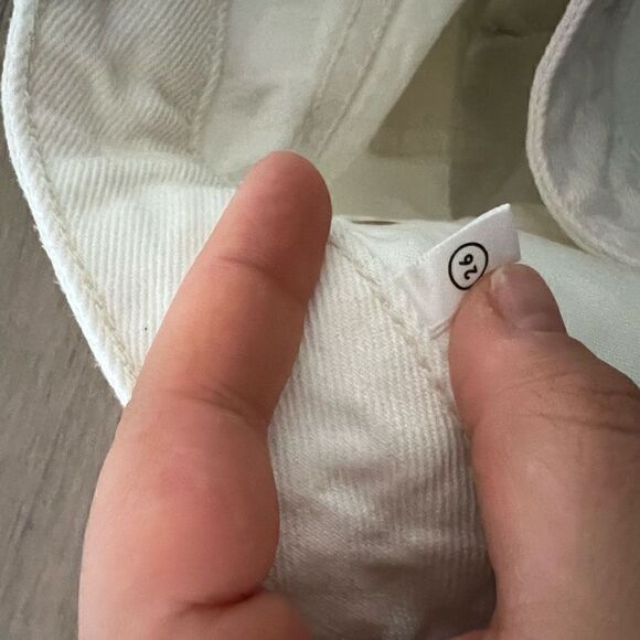 NWT GRLFRND Cindy High-rise Patchwork Short In Zeppelin Size 26 - Picture 6 of 6